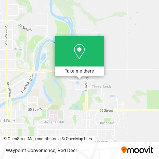 Waypoint Convenience map