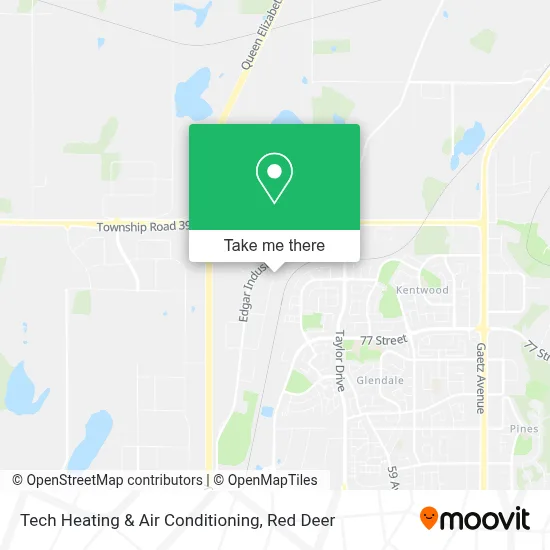 Tech Heating & Air Conditioning map