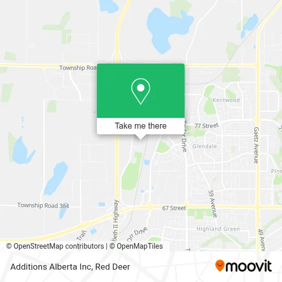 Additions Alberta Inc map