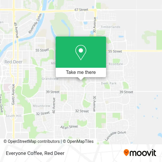Everyone Coffee map