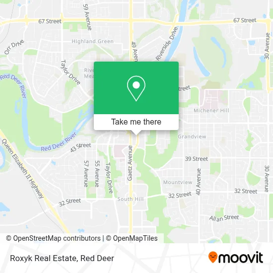Roxyk Real Estate map