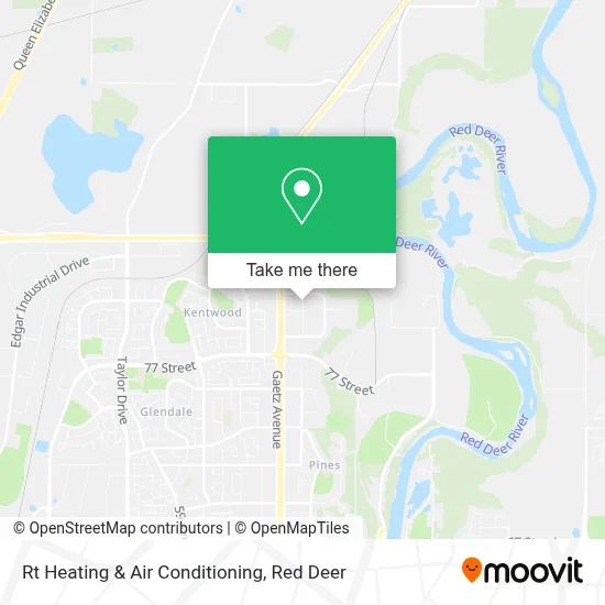 Rt Heating & Air Conditioning map