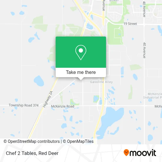 Chef 2 Tables map
