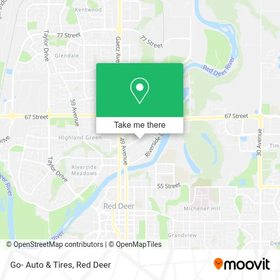 Go- Auto & Tires map