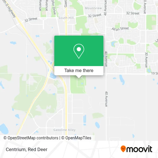 Centrium map