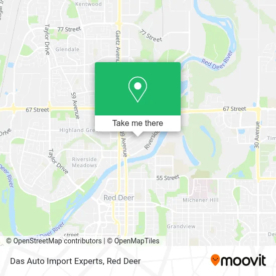 Das Auto Import Experts map