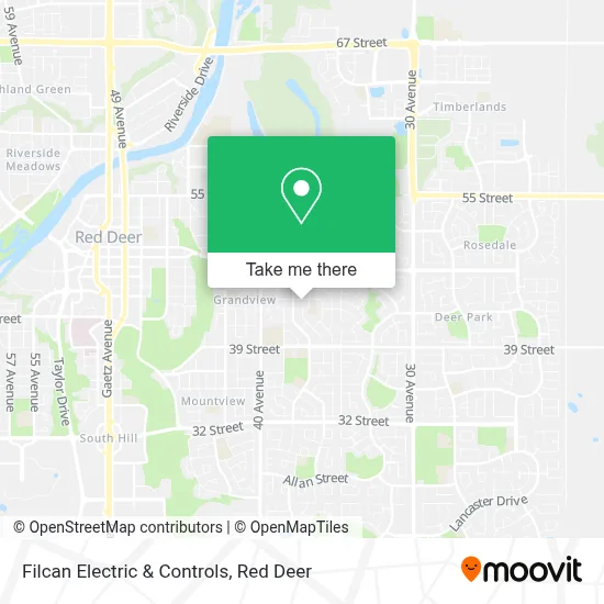 Filcan Electric & Controls map