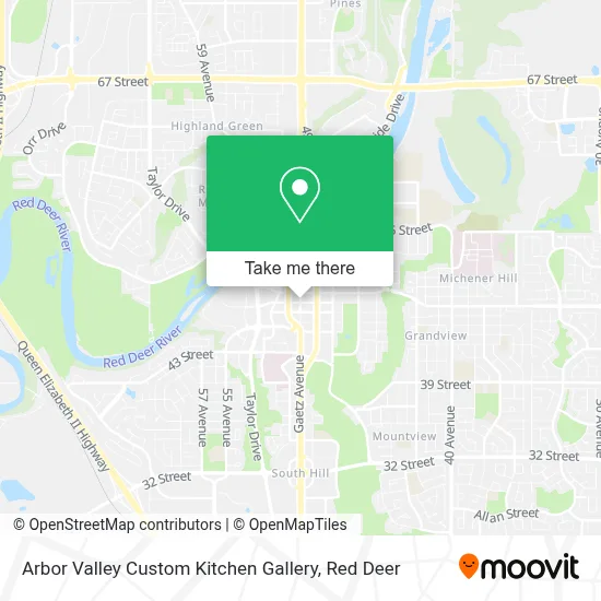 Arbor Valley Custom Kitchen Gallery map