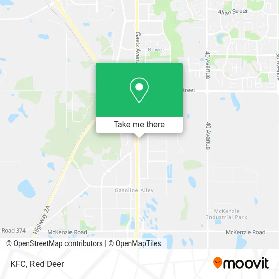 Kfc map