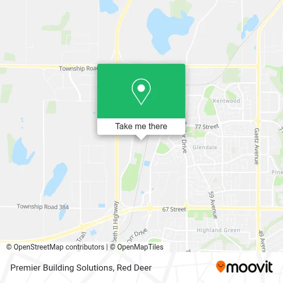 Premier Building Solutions map