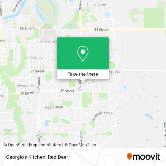 Georgio's Kitchen map
