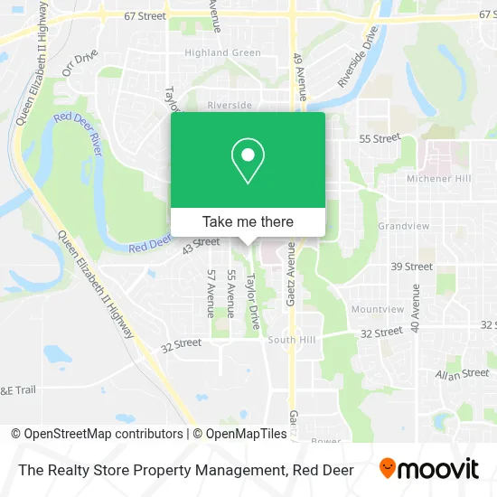 The Realty Store Property Management map