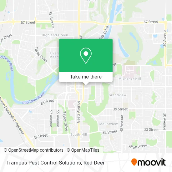 Trampas Pest Control Solutions map