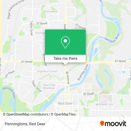 Penningtons map