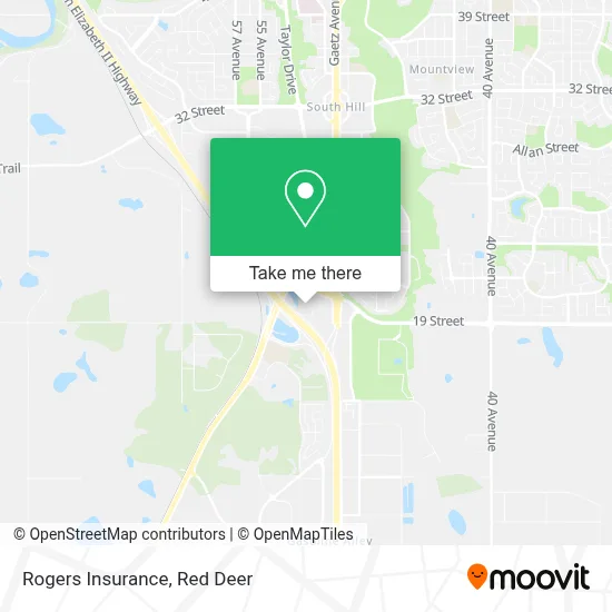 Rogers Insurance map
