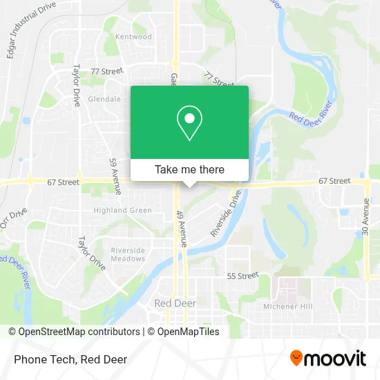 Phone Tech map