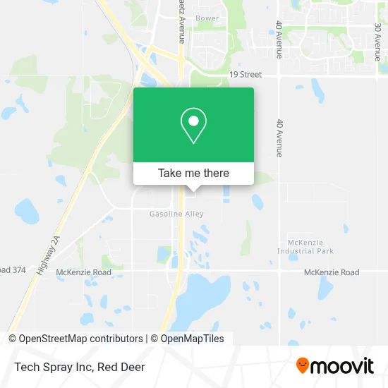 Tech Spray Inc map