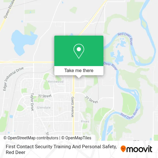 First Contact Security Training And Personal Safety map