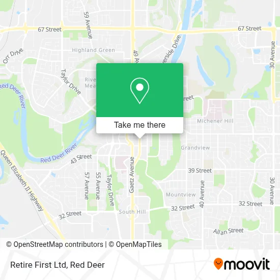 Retire First Ltd map