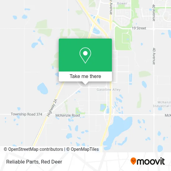 Reliable Parts map