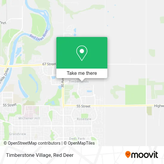 Timberstone Village map