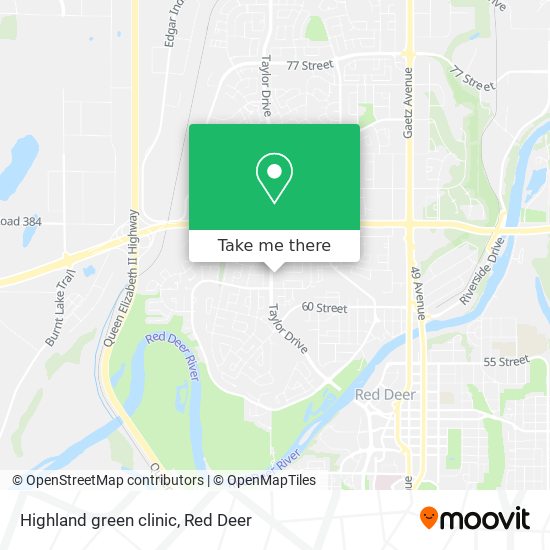 Highland green clinic map