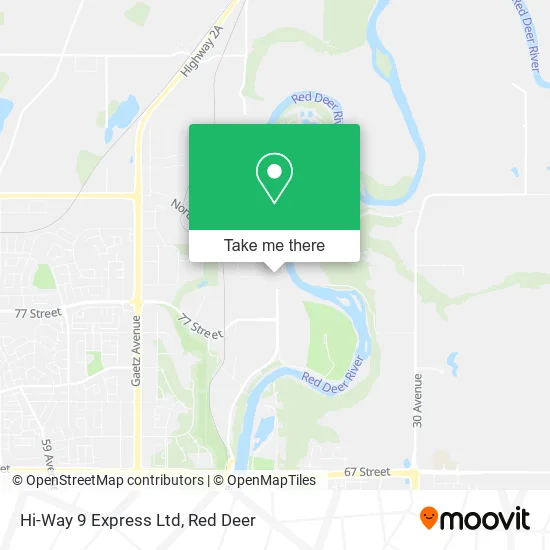 Hi-Way 9 Express Ltd map