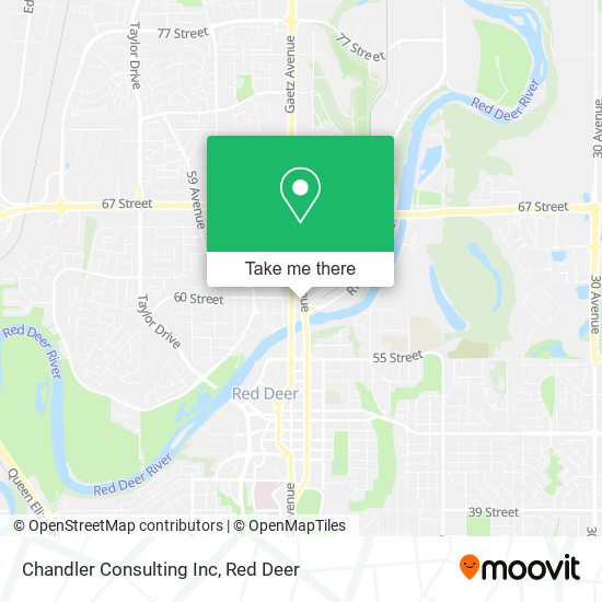 Chandler Consulting Inc map