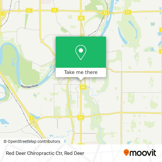 Red Deer Chiropractic Ctr plan