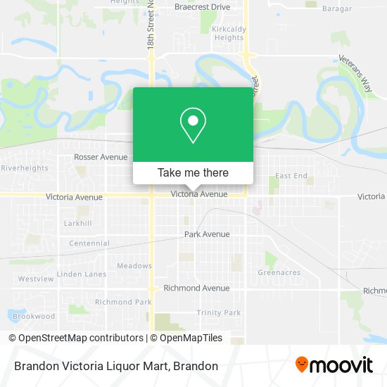 Brandon Victoria Liquor Mart plan