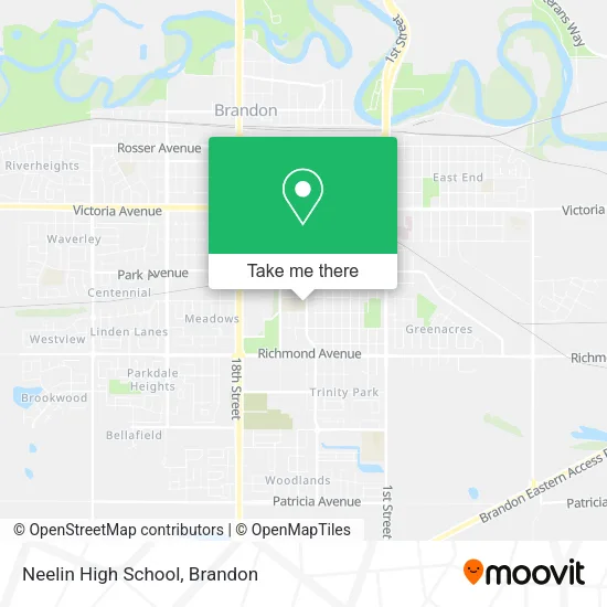 Neelin High School map