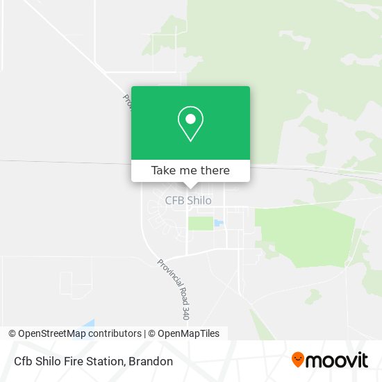 Cfb Shilo Fire Station plan