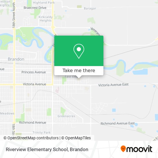 Riverview Elementary School map