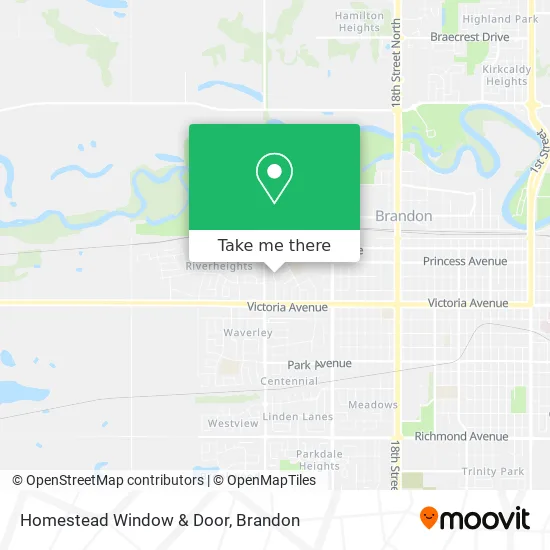 Homestead Window & Door map