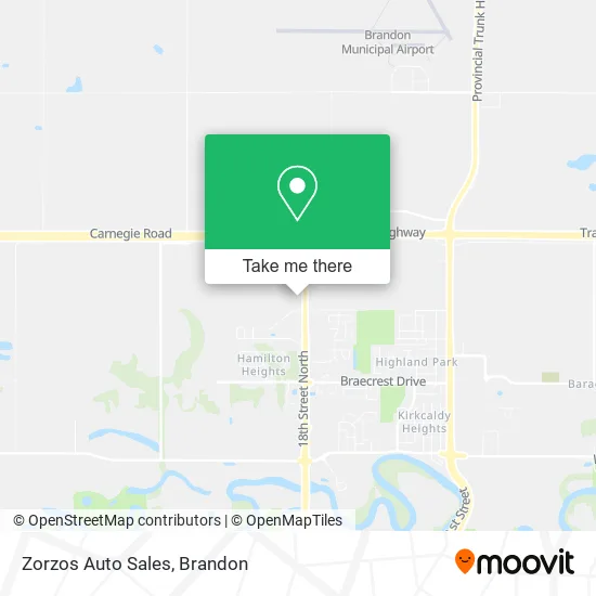 Zorzos Auto Sales map