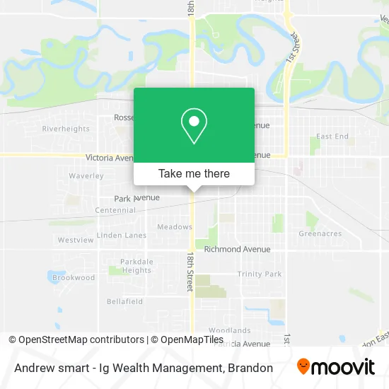 Andrew smart - Ig Wealth Management map