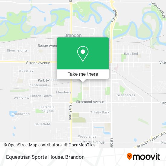 Equestrian Sports House map