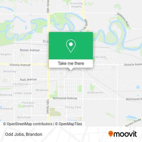 Odd Jobs map