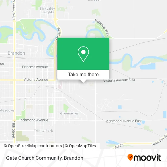 Gate Church Community map