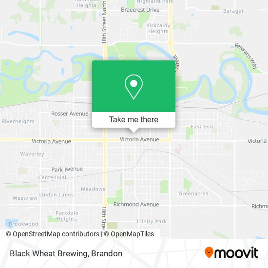 Black Wheat Brewing map