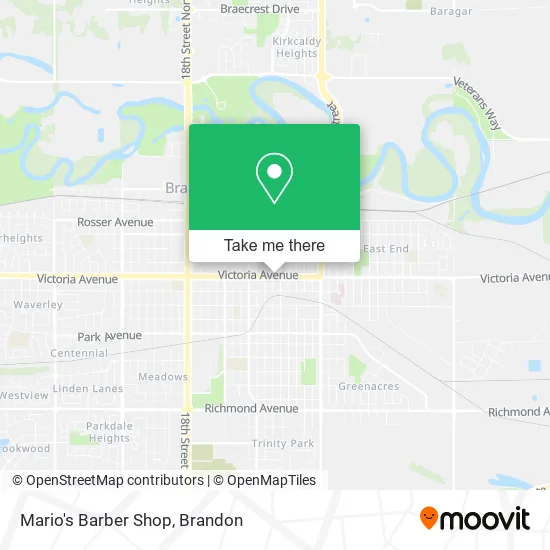 Mario's Barber Shop map