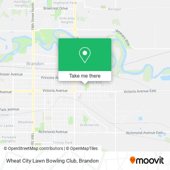 Wheat City Lawn Bowling Club plan