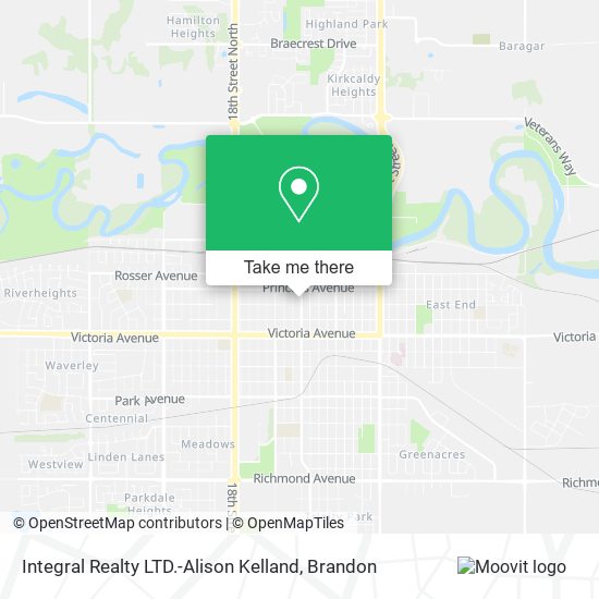 Integral Realty LTD.-Alison Kelland map