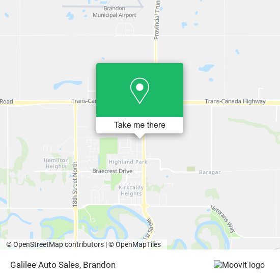 Galilee Auto Sales map