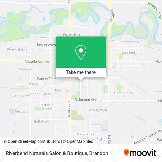 Riverbend Naturals Salon & Boutique map