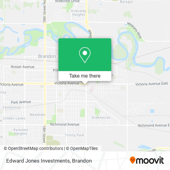 Edward Jones Investments map