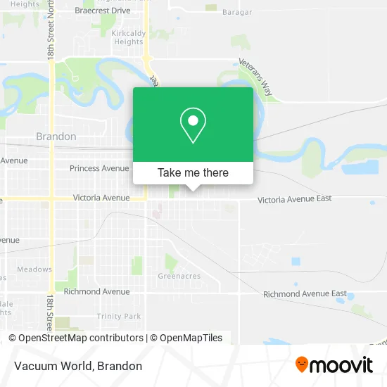 Vacuum World map
