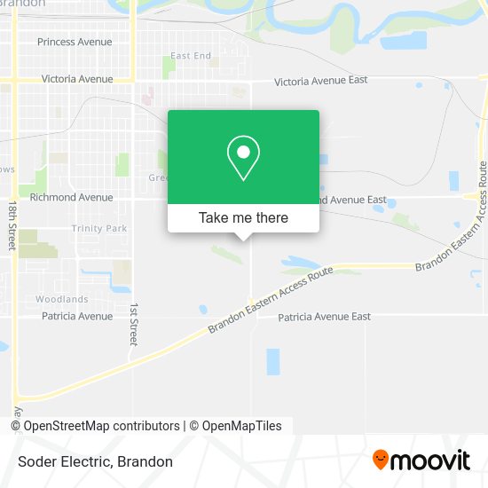 Soder Electric map