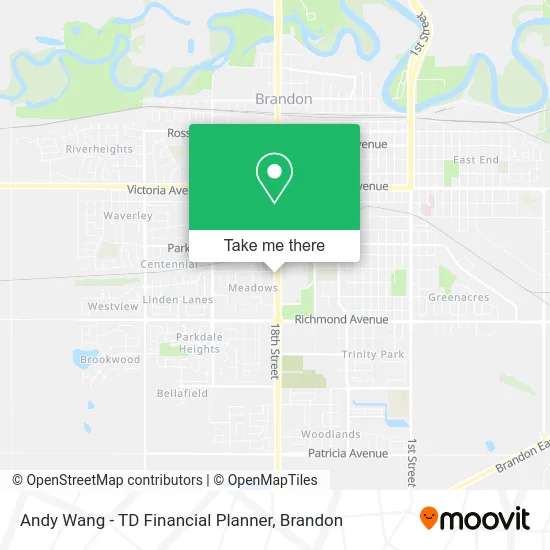 Andy Wang - TD Financial Planner map