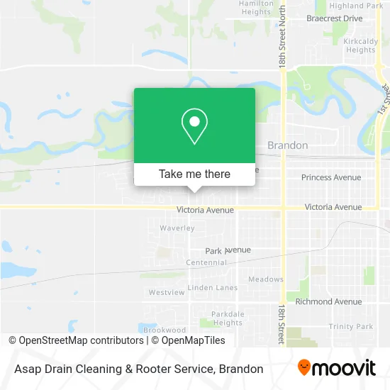 Asap Drain Cleaning & Rooter Service map